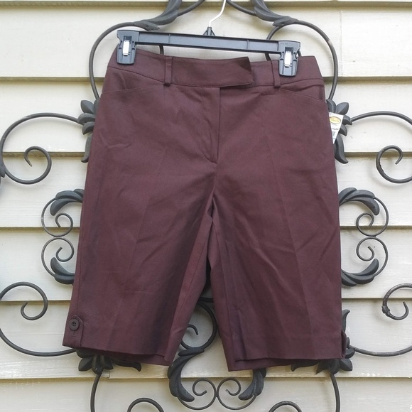 Talbots Pants - Talbots Brown Bermuda Grandma Shorts
